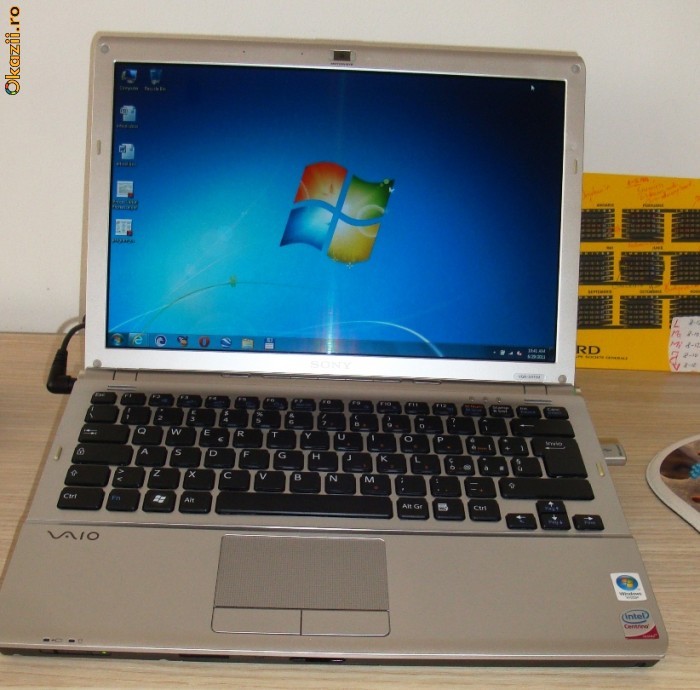 laptop SONY VAIO SR11M foto mare