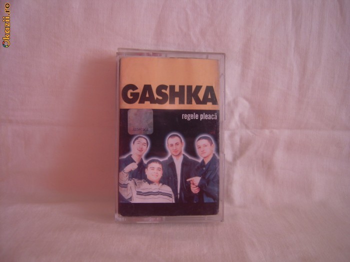 Vand caseta audio originala Gashka-Regele Pleaca,nou-nouta foto mare