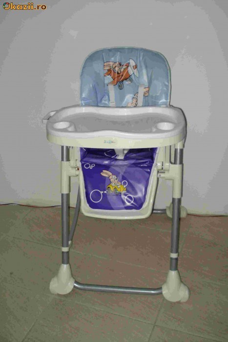 Scaun masa Baby Care nou in cutie sigilat(cod HC mare) foto mare