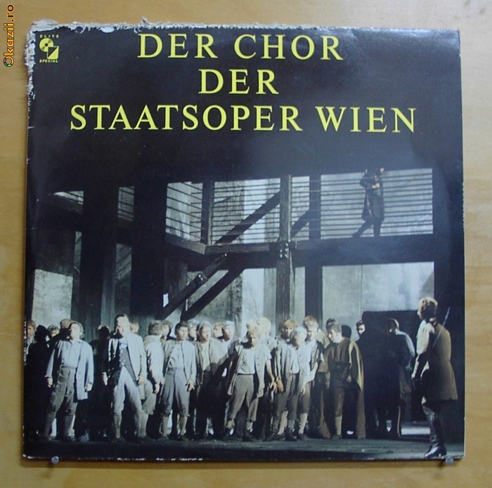 Disc Vinil 2LP:  Corul Operei de Stat din Viena  - Coruri Celebre foto mare