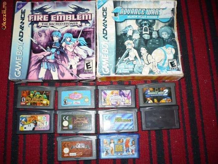 Casete Game Boy Advance foto mare
