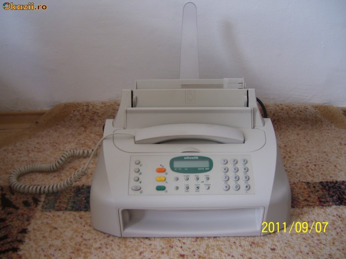 Telefon-fax Olivetti foto mare
