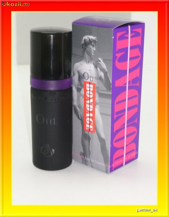 BONDAGE OUT- PARFUM BARBAT CU MIROS SIMILAR DUPA O MARCA EXTREM DE CUNOSCUTA  PERSISTENT,PUTERNIC,COOL,FASHION,TINERESC,CLUBING, MILTON LLOYDS LONDRA foto mare