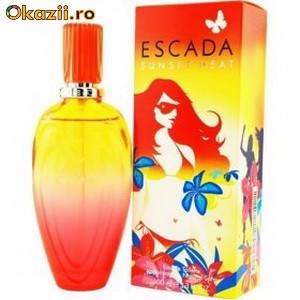 Sunset Heat Escada EDT De dame 50 ml foto mare