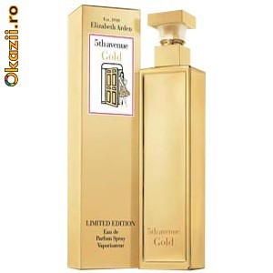 5th Avenue Gold Elizabeth Arden EDP De dame Tester 125 ml foto mare