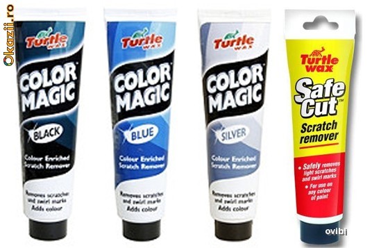 Turtle Wax Safe Cut - Pasta Abraziva Zgarieturi Color Magic foto mare