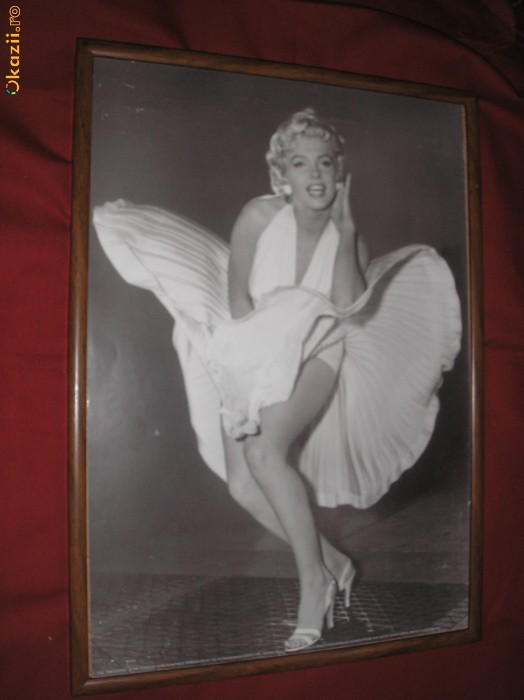 Marilyn Monroe, fotografie artistica Roger Richman, copyring. foto mare