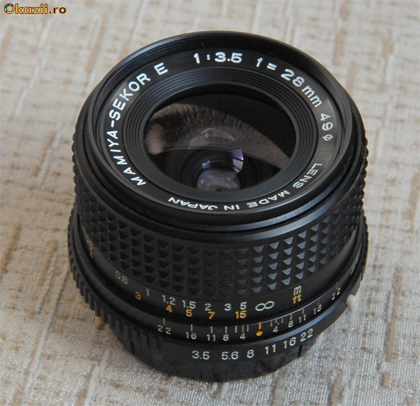 Mamiya Sekor E 28mm/F3,5 nikon canon pentax foto mare