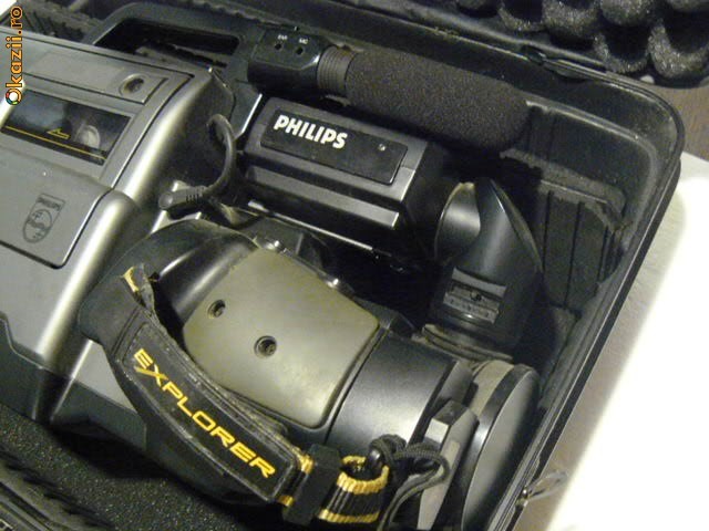 Telecamera Philips VHS - Mod explorer VKR 6855/21 foto mare