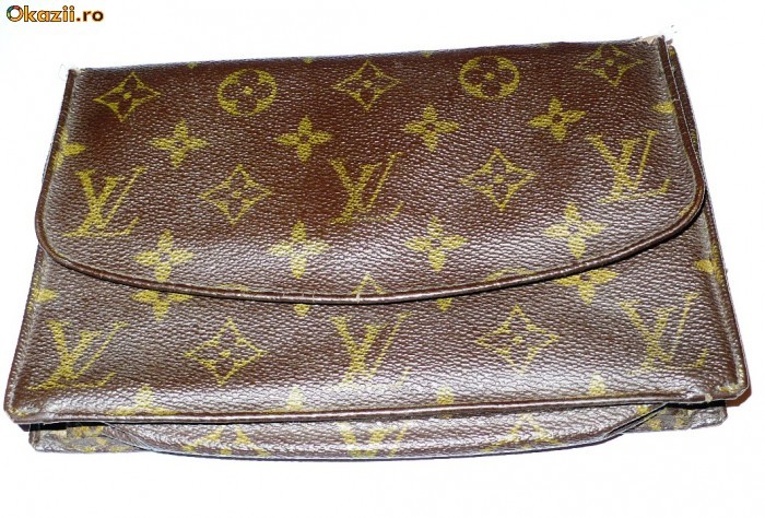 Portofel dama Louis Vuitton,gen plic, original, model vintage - DETERIORAT foto mare