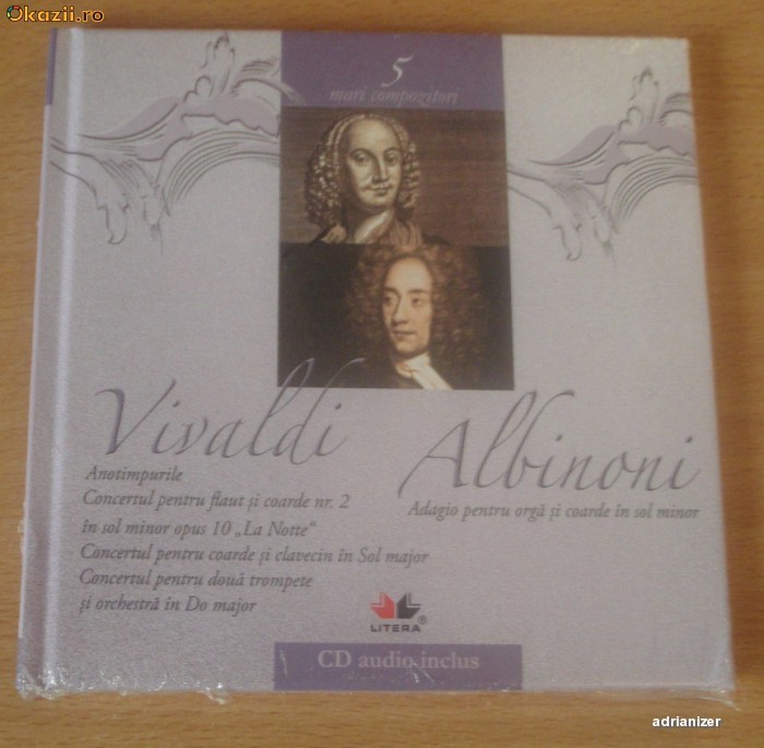 Vivaldi - Albinoni . Mari compozitori #5 foto mare