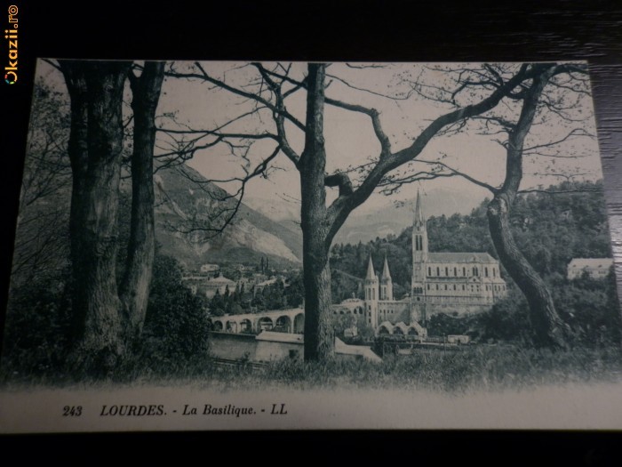 Franta , Carte postala din 1923 foto mare