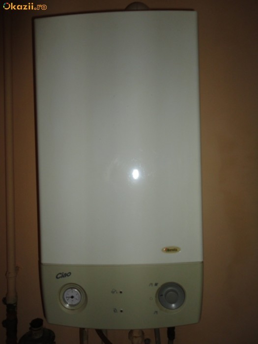 BERETTA centrala termica 24 KW, cu tiraj fortat, folosita, doar 599 lei!!! foto mare
