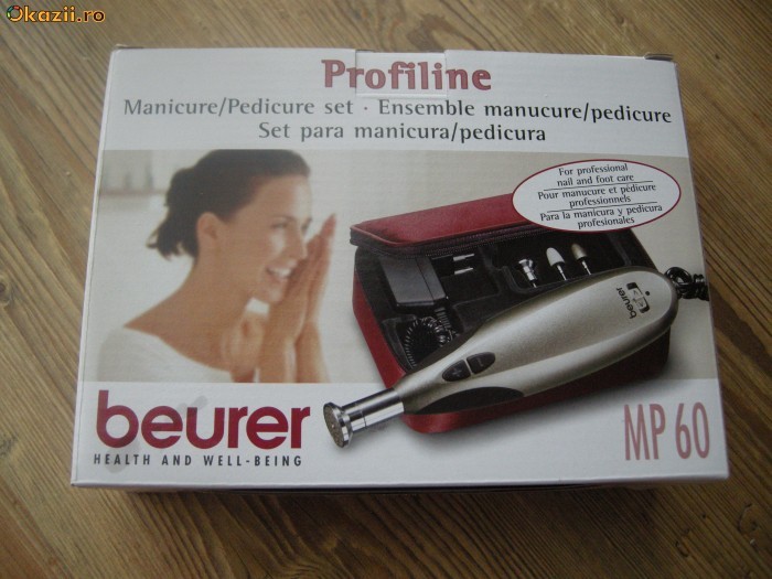 Set manichiura pedichiura profesionist MP 60 foto mare