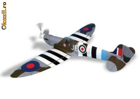 Aeromodel avion SPITFIRE 600 EP ARTF foto mare