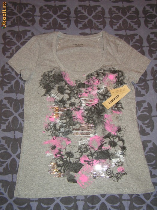 Tricou fashion marca Donna Karan, marimea S, nou! foto mare