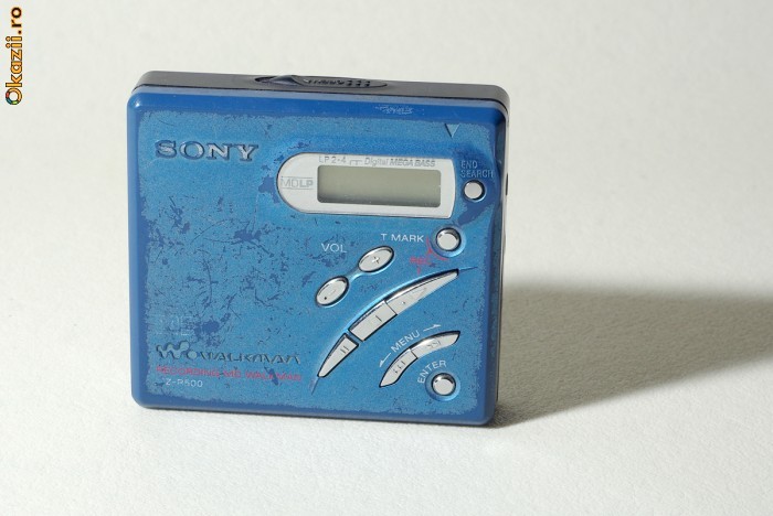MiniDisc Sony MZ R500 foto mare
