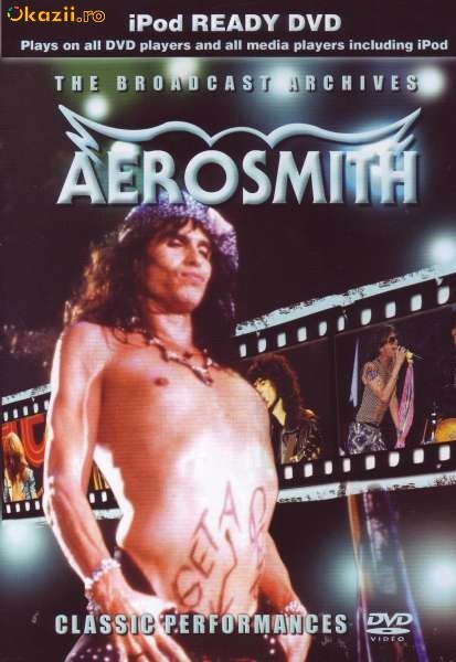 Aerosmith - The Broadcast Archives DVD foto mare