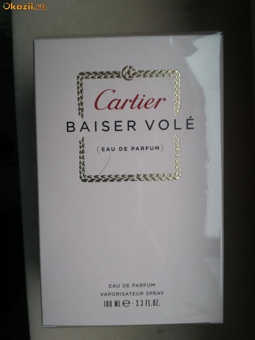 Vand parfum original Cartier Baiser Vole 100ml foto mare