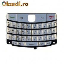 Tastatura BlackBerry 9700 Bold, 9780 Bold alba Originala SWAP foto mare