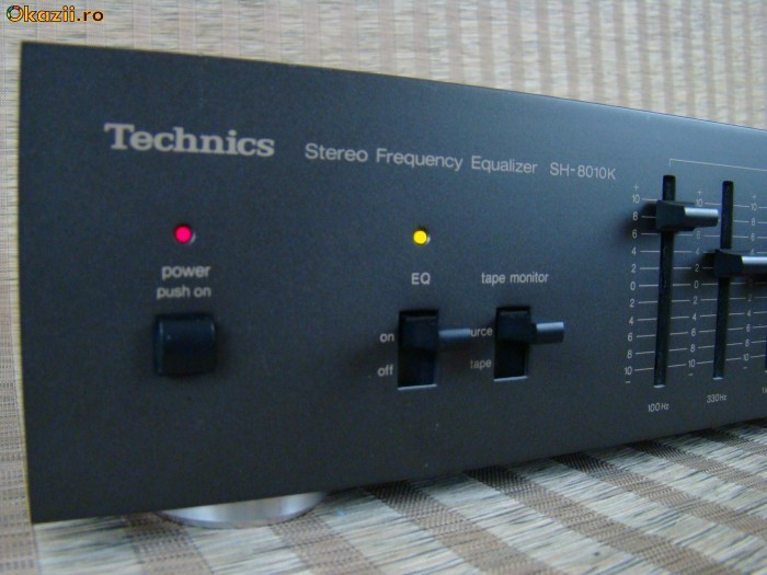 Egalizator Equalizer Technics  SH-8010K foto mare
