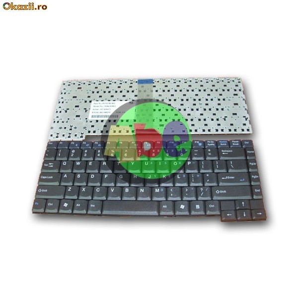 TASTATURA LAPTOP AVERATEC 2260 BLACK K002409M1 foto mare