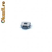 Buton on-off microcontact 4 pini Nokia 6300, 3110 Classic, N70, 6233, 6234 Original foto mare