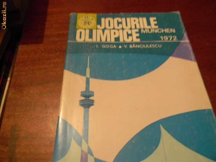 I Goga, Banciulescu, Jocurile Olimpice Munchen 1972 foto mare