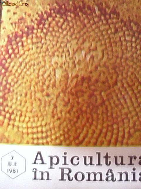 APICULTURA IN ROMANIA -IULIE 1981 foto mare