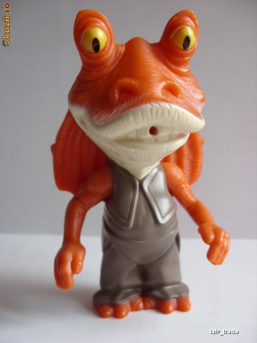 Star Wars - Jar Jar Binks personaj din Razboiul Stelelor foto mare