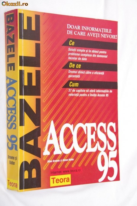 carte Bazele Acces Editura Teora foto mare
