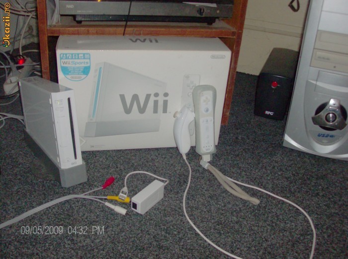Vand Nintendo Wii MODAT softmod foto mare