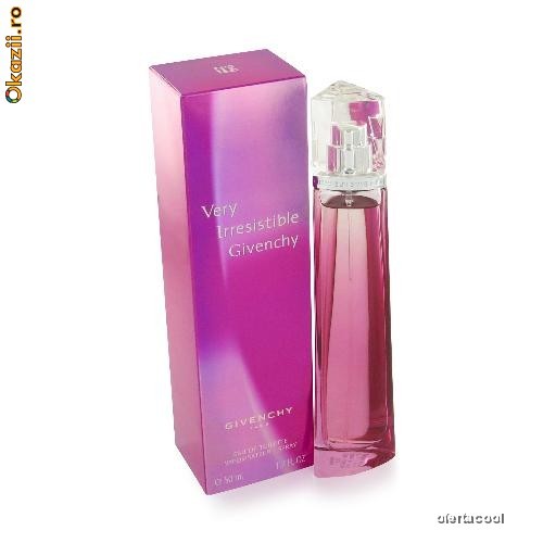 VAND PARFUM GIVENCHY VERY IRRESISTIBLE EDT 75 ML TESTER ORIGINAL 100% foto mare