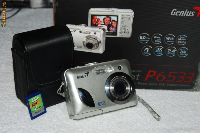 Aparat foto-video Genius p6533 foto mare