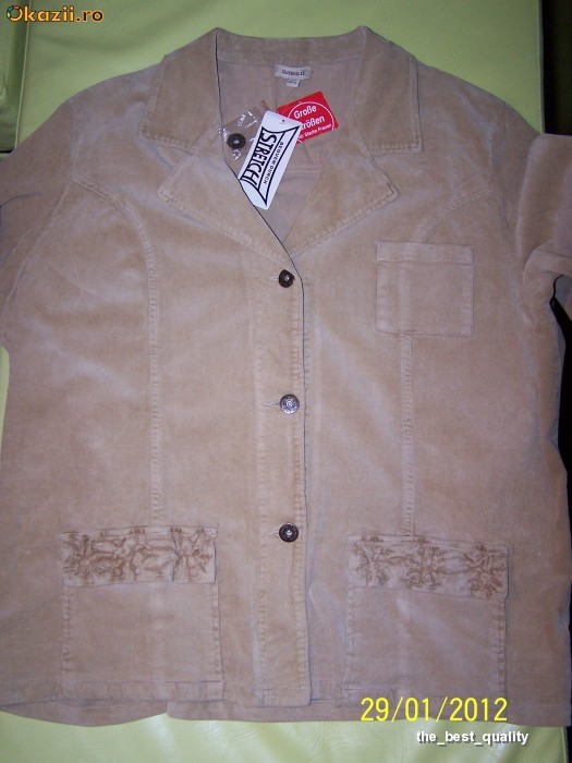 jacheta de dama, QUEEN SIZE, XXXXL(52-54) foto mare