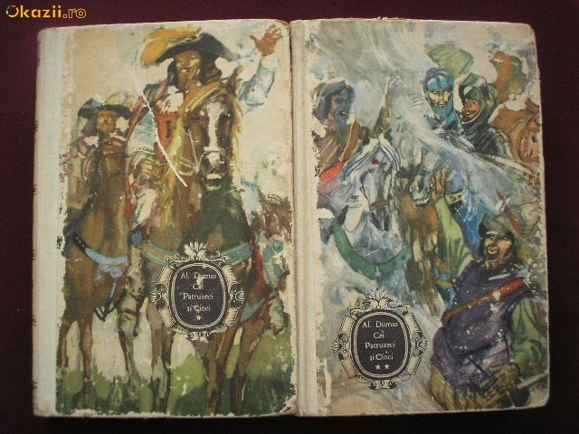 Y31B  Alexandre Dumas - Cei patruzeci si cinci (2 vol) foto mare