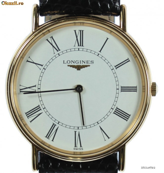 Longines Le Grand Clasique - Quartz - Original + cutie originala - NOS foto mare