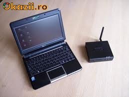 Vand/Schimb ASUS EeePC 901 Laptop notebook 9 inch - 1.6 Ghz , 1 GB RAM, 128 MB Video, 1.3mp Webcam, baterie 6 celule, bluetooth foto mare