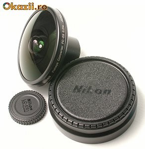 Obiectiv FISHEYE , Nikon FC-E8 Fish-Eye Converter Lens foto mare