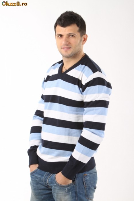 Pulover de barbati Jack and Jones Point Comb 3 [Cod: TZPJ018] foto mare
