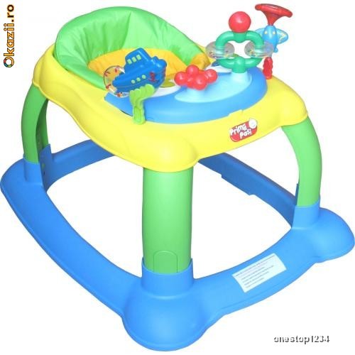 Premergator lux cu jucarie electronica W114 Primii Pasi foto mare