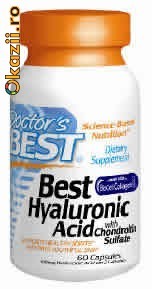 Capsule Best Hyaluronic Acid cu BioCell Collagen ll si Chondroitin Sulfate 60 cap-1900 mg 3 lei/zi Gonartroza, Coxartroza, Artrita reumatoida foto mare Capsule Best Hyaluronic Acid cu BioCell Collagen ll si Chondroitin Sulfate 60 cap-1900 mg 3 lei/zi Gonartroza, Coxartroza, Artrita reumatoida foto mare