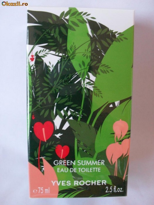 apa de toaleta Green Summer de la Yves Rocher + CADOU foto mare