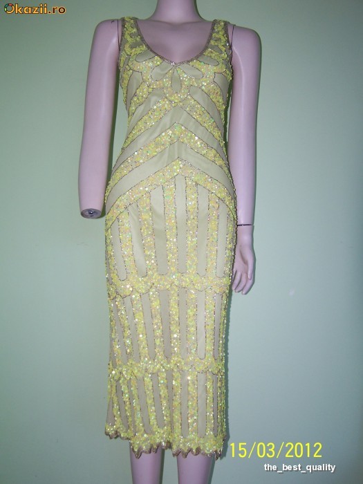 rochie superba, lucrata manual!!! foto mare