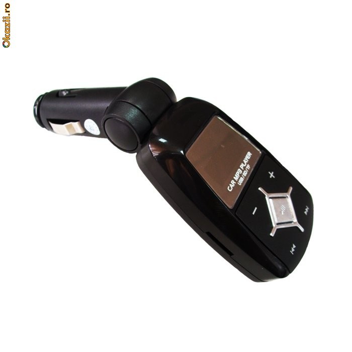 Modulator FM cu functie de MP3 Player, FMTRANS-11BK-WL foto mare