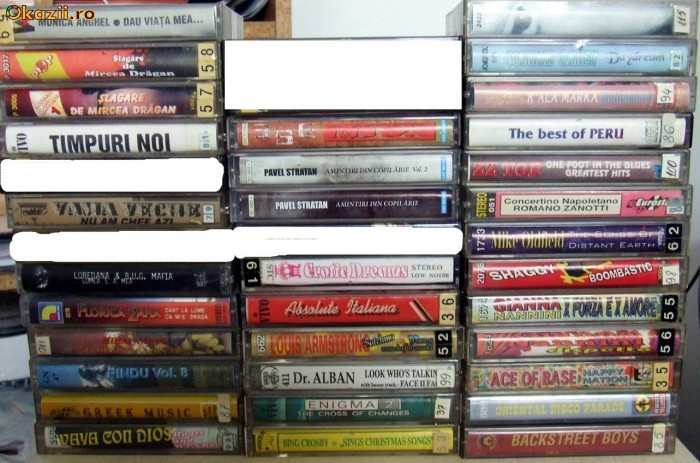 casete audio originale foto mare