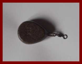 Plumbi Korda Flat Pear Swivel - 4 oz - 112 g foto mare