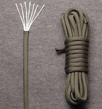 Coarda 550 Paracord made in USA by TRU SPEC foto mare