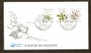 FDC - Feroe (Danemarca) 1980 - 2 Plicuri prima zi cu FLORI