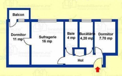super pret apartament 3 camere Campina foto mare